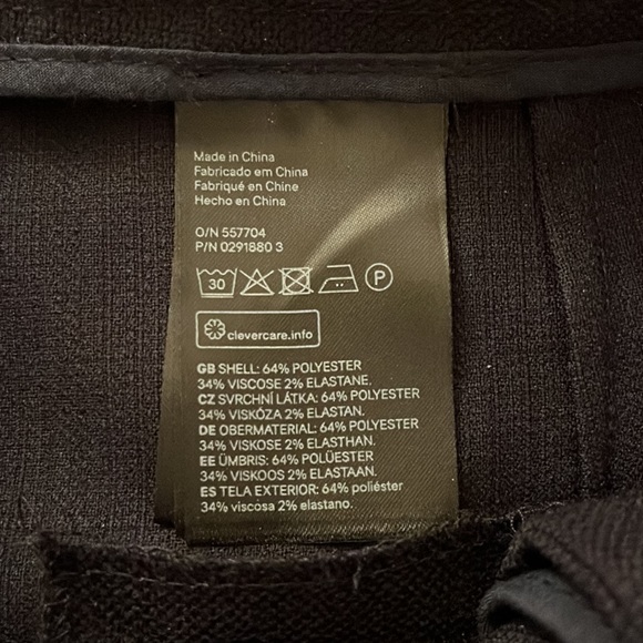 NWOT H&M Sailor Style Buttoned High Waisted Shorts - Picture 7 of 8